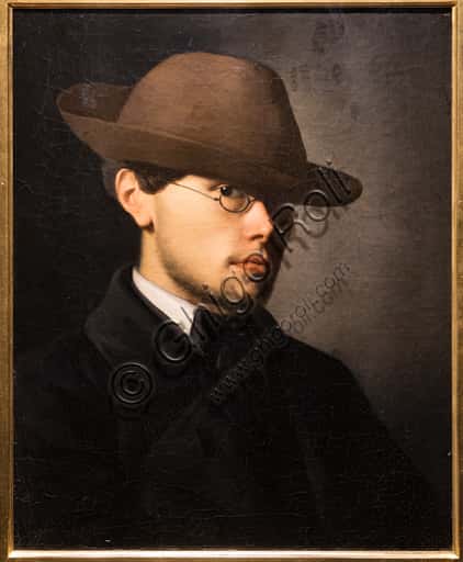 Portrait of Telemaco Signorini: Analysis of Vito D'Ancona's Painting (1855)