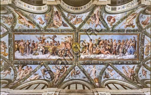 Vault of the Loggia of Cupid and Psyche in Villa Farnesina, Rome