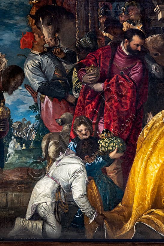 Adoration of the Magi by Paolo Veronese, Church of Santa Corona Vicenza, Italian Renaissance painting