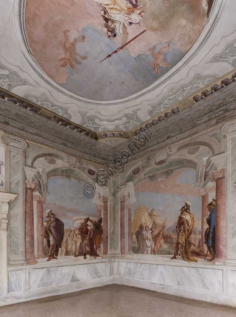 Giambattista Tiepolo frescoes depicting the Iliad, Villa Valmarana ai Nani, Vicenza