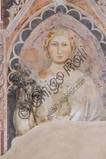 Allegory of the Dialectic fresco, Jacopo di Cione, Palazzo dei Giudici e Notai Florence