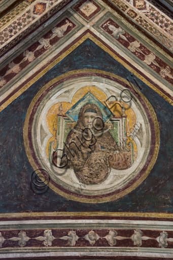Allegory of Obedience, fresco by Giotto in the Bardi Chapel of the Basilica of Santa Croce in Florence