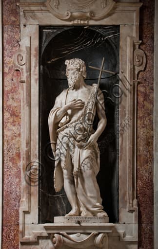 Statua marmorea San Giovanni Battista di Andrea Sansovino, Duomo di Genova, 1504