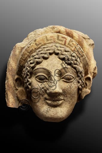Antefissa in terracotta etrusca dell'area sacra di Cannicella, Museo Claudio Faina, Orvieto
