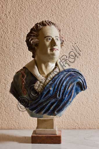 Terracotta bust from 1784, Sicilian manufacture, housed at the Palace of the Normans (Palermo)