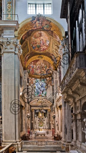 Veduta interna della Cappella Senarega, Duomo di San Lorenzo, Genova