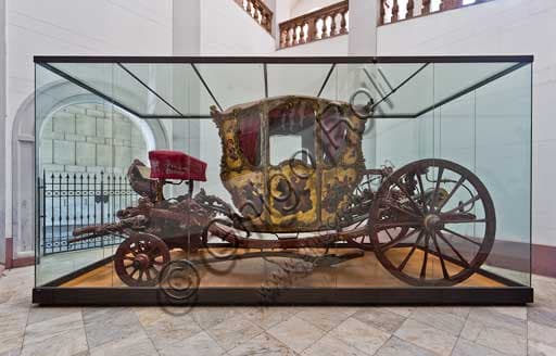 The 18th-century Golden Carriage, Palace of the Normans, Palermo