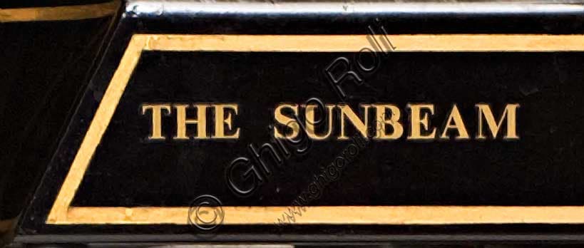 Technical detail of the chain case with lubrication basin on a 1926 Sunbeam Model 5 Lusso 500 motorcycle