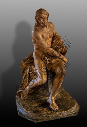 Modello in terracotta del Cristo Legato di Gian Lorenzo Bernini, Galleria Nazionale dell'Umbria Perugia
