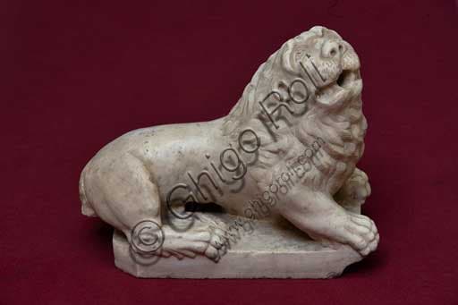 Norman era marble carved lion, Palace of the Normans Palermo, Winds Room