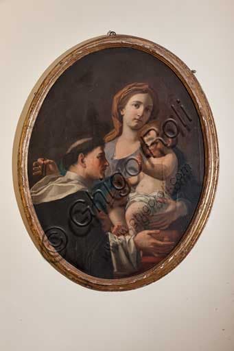 Painting The Virgin Mary with Infant Jesus and Saint, Palace of the Normans, Palermo