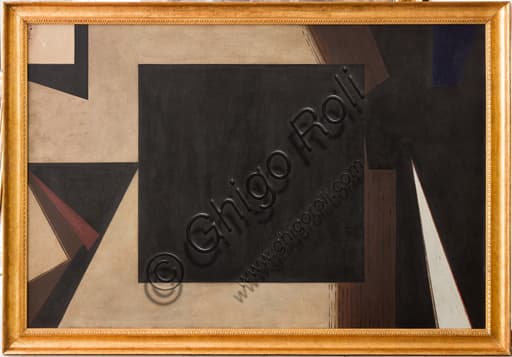 Mauro Reggiani Il Lavoro 1959-60 olio su tela opera Collezione Assicoop Unipol