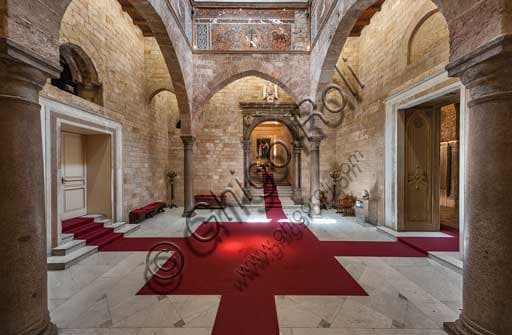 Renaissance portal Winds Room, Joharia Tower, Palace of the Normans Palermo