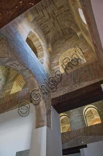 Vault architecture in the upper spaces of the Pisana Tower, Royal Palace of Palermo (Palazzo dei Normanni)