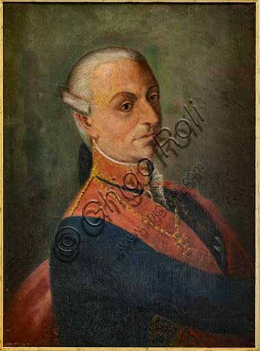 Portrait of Giuseppe Piazzi housed in the Astronomical Observatory inside the Pisana Tower of the Norman Palace, Palermo