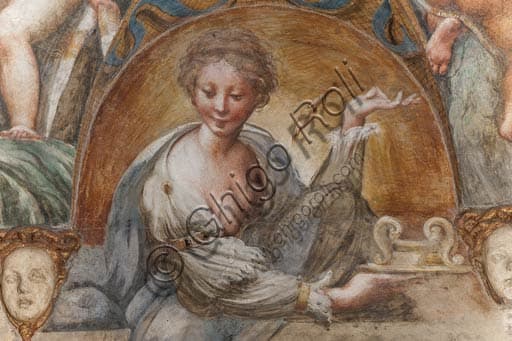 Affresco del Parmigianino con il mito di Diana e Atteone, Rocca Sanvitale Fontanellato