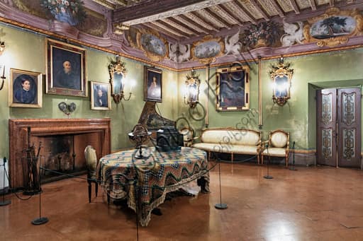 Interior of the Reception Hall in the Rocca Sanvitale, Fontanellato