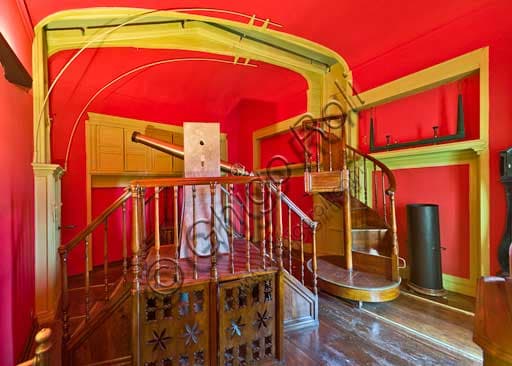 Room of the Specola at the Giuseppe Piazzi Astronomical Observatory, Pisana Tower, Norman Palace, Palermo