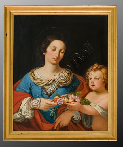 St. Dorothy oil painting on canvas by unknown Modena artist