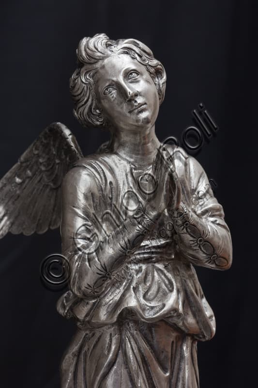 Statua di angelo, dettaglio della Croce del Tesoro di San Giovanni nel Museo dell'Opera del Duomo di Firenze