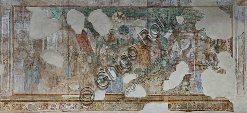 Affreschi di Benozzo Gozzoli - Storie di Agar e Abramo nel Camposanto monumentale di Pisa