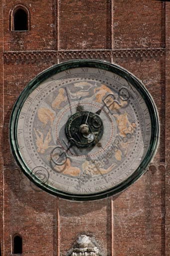 The Torrazzo of Cremona, the Cathedral's bell tower with the 1583 astronomical clock